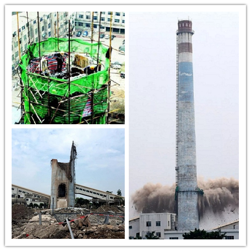 臨江50米煙囪拆除多少錢